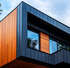 Wood Grain Sheet Metal Siding: Combining Beauty and Durability